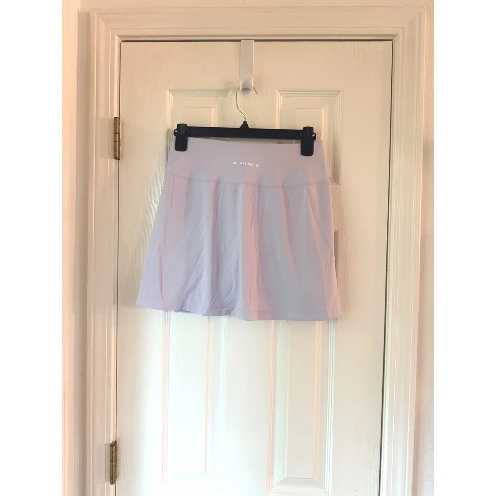 Sweaty Betty All Day Skort Heather Purple Small A-Line Activewear 2-in-1 Medium‎